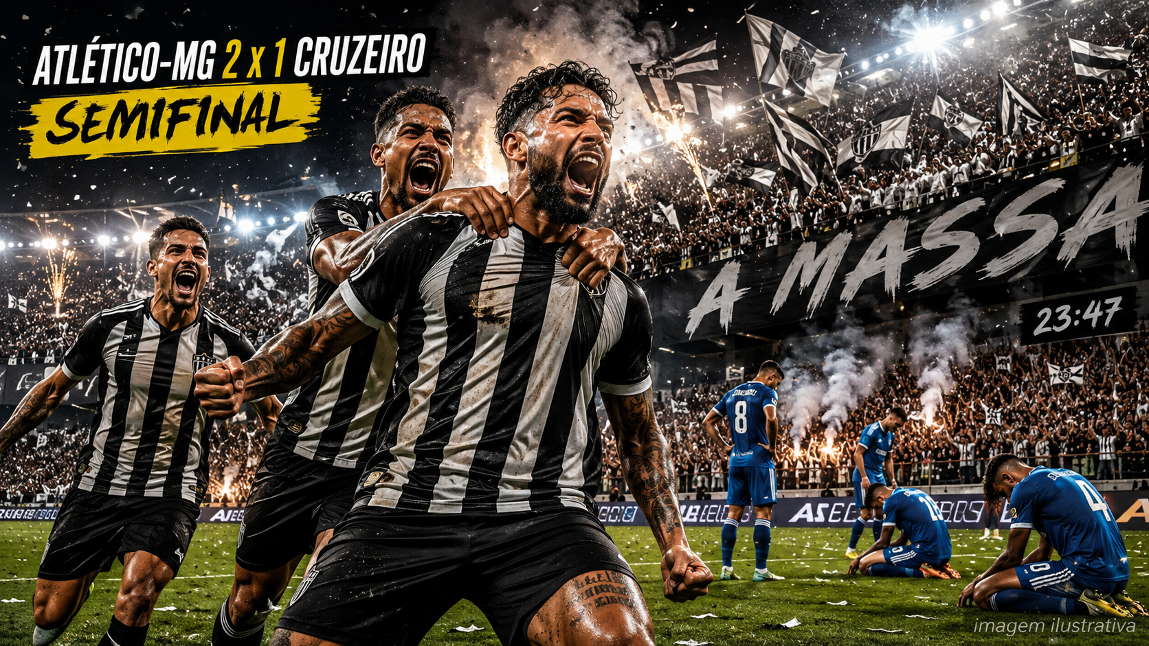 GALO na SEMI FINAL da Copa do Brasil