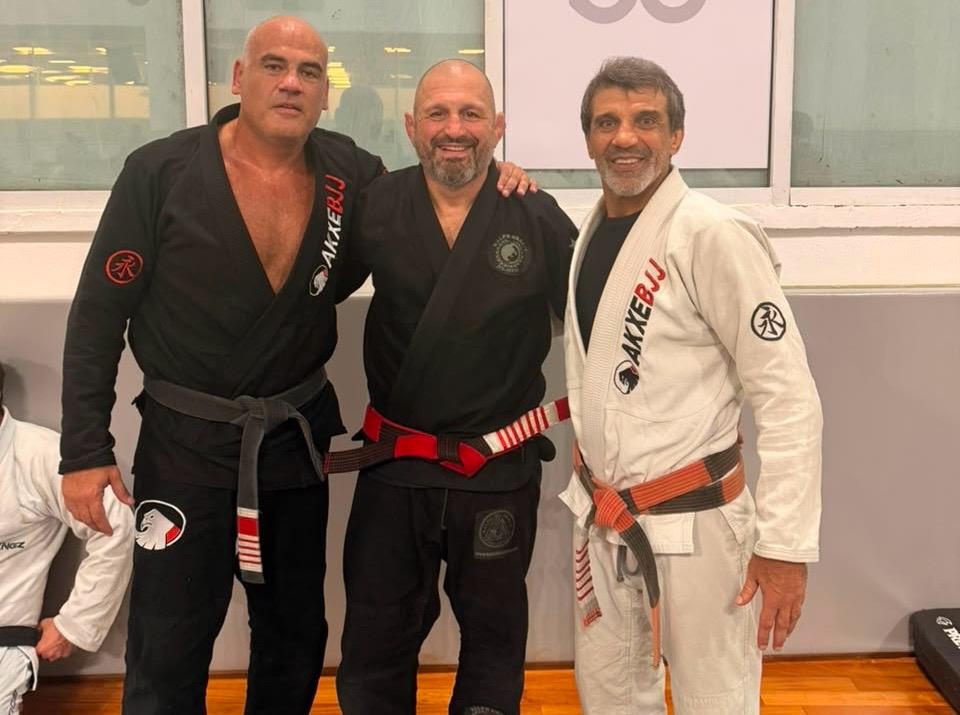 Fabiano Niederauer, Ralph Gracie e o Mestre Vinicius Campello