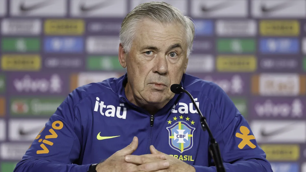 Carlo Ancelotti, técnico da Seleção Brasileira - Foto: Rafael Ribeiro / CBF