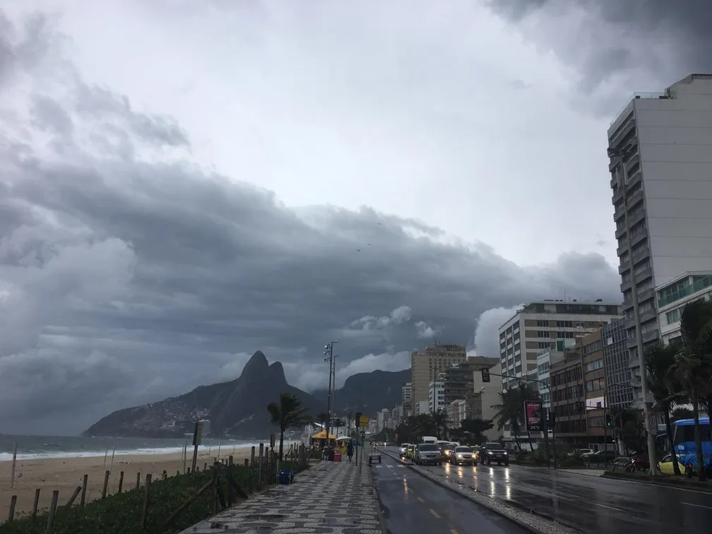 Céu nublado no Rio de Janeiro | Foto: Marcelo Cavalcanti