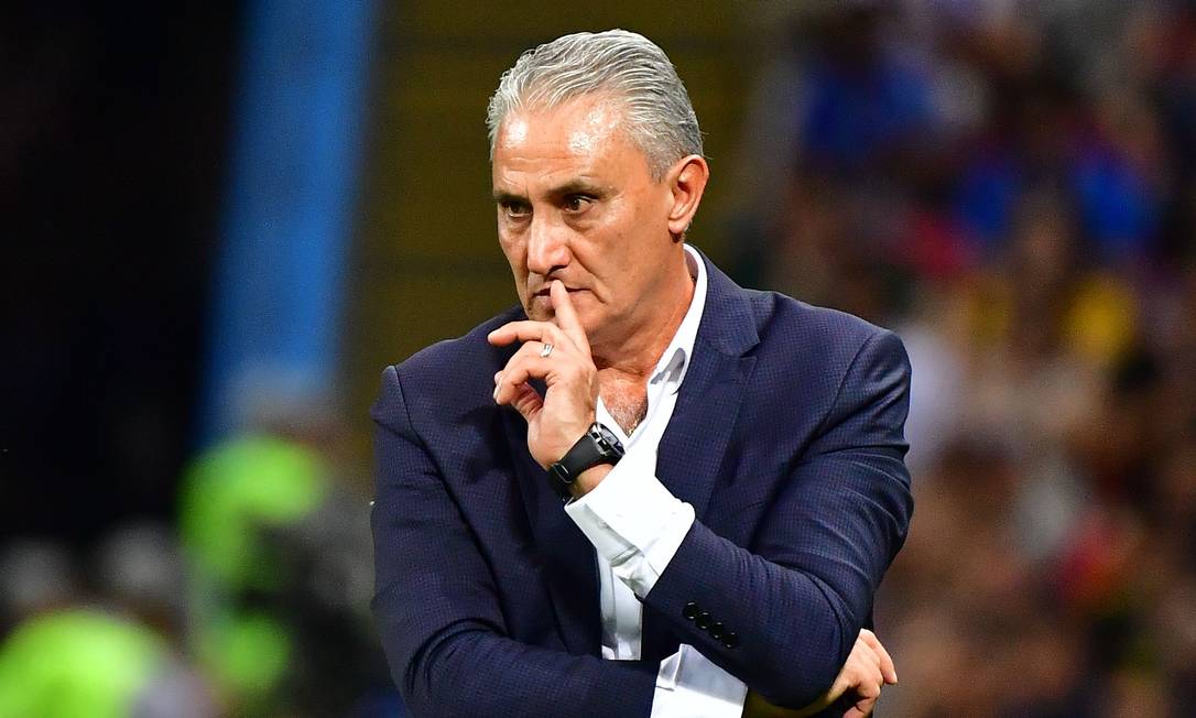 Técnico Tite pela Seleção Brasileira | Foto: Luis Acosta / AFP