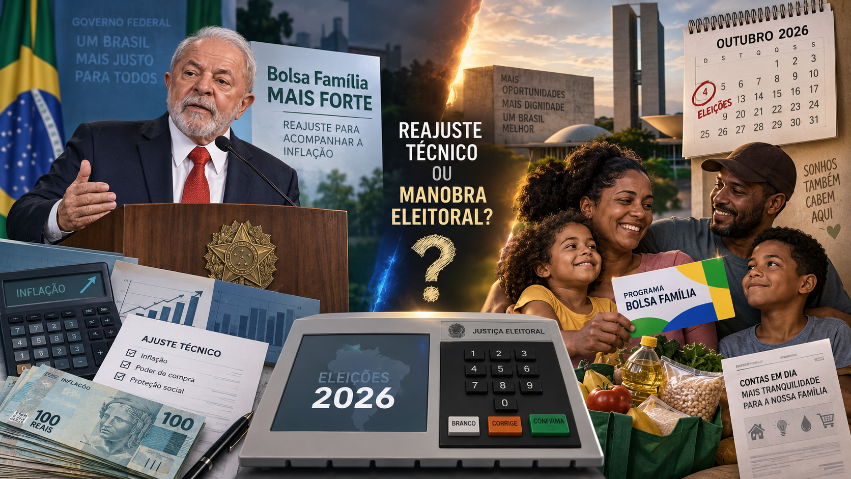 Bolsa Família às vésperas das urnas: reajuste técnico ou manobra eleitoral?