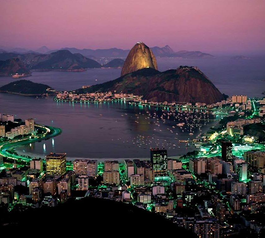 Cidade do Rio ao entardecer. Foto: Mary Moraes